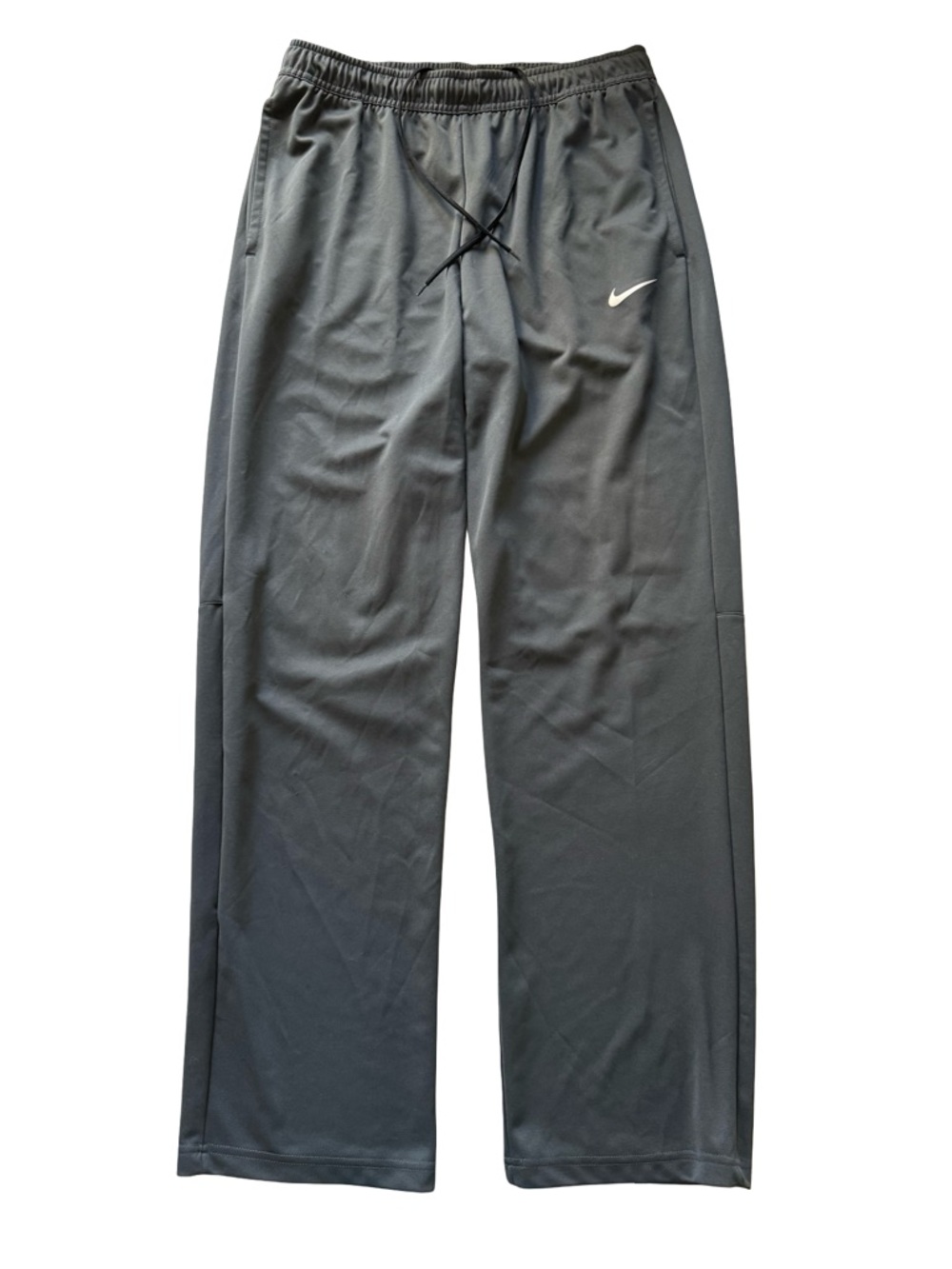 Nike Dri-FIT Gray Athletic Pants Mens Large Training pockets